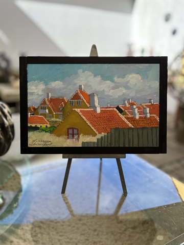 Maleri med Skagen motiv