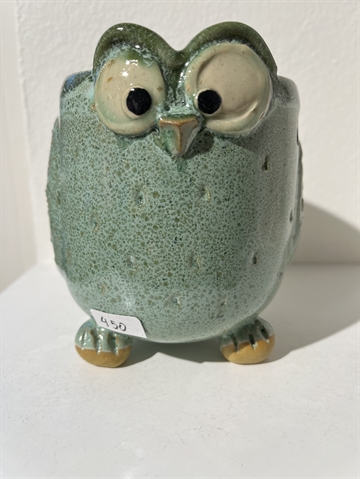 Keramik krukke - ugle