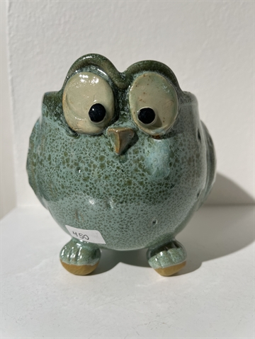 Keramik krukke - ugle