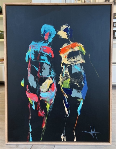 Maleri 80 x 60 cm