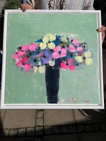 Maleri 55 x55 cm