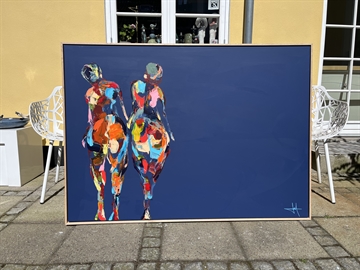 Maleri 100 x 140 cm