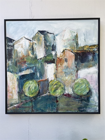 Maleri 60 x 60 cm 