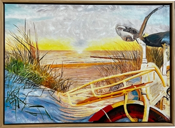 Maleri 50 x 70 cm. 