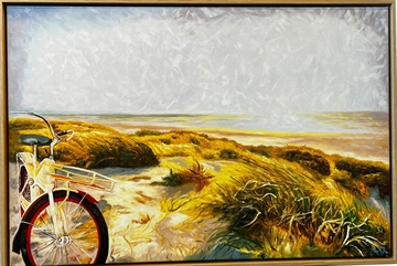 Maleri 60 x 90 cm. 