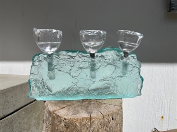 Glas lysestage