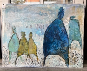 Maleri 70 x 90 cm - What a perfect a life