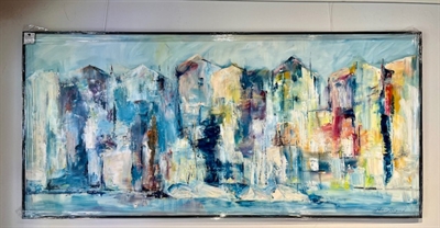Maleri 70 x 150 cm 