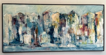 Maleri 70 x 150 cm 