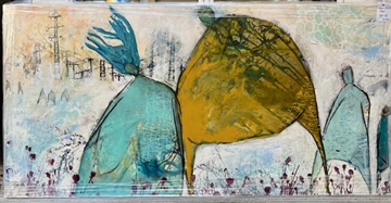 Maleri 100 x 50 cm - The day to remember