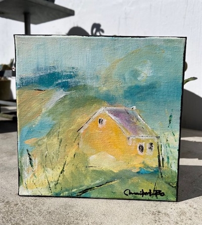 Maleri 20 x 20 cm