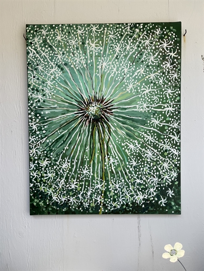 Magiske frø, 80 x 100 cm