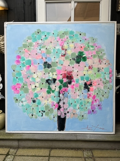 Maleri 135 x135 cm