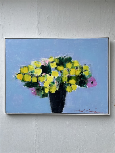 Maleri 75 x 55 cm
