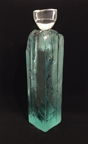 Glas lysestage