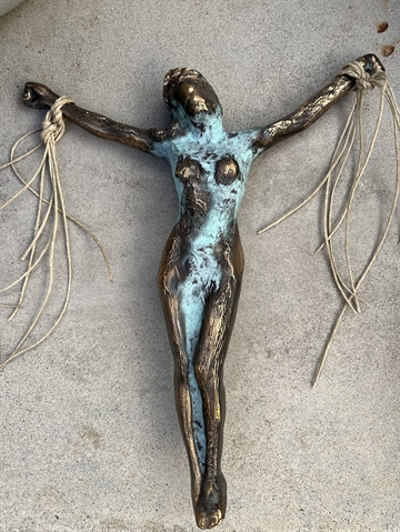 Bronzefigur "Holy Jesus"