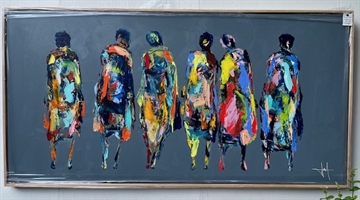 Maleri 70 x 140 cm