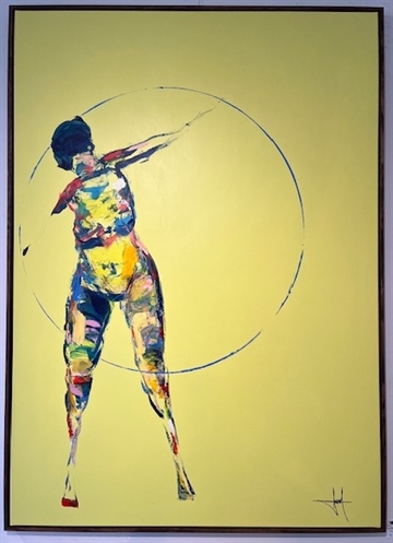 Maleri 140 x 100 cm