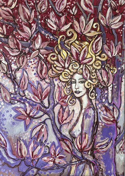 Maleri 140 x 100 cm "Easter"