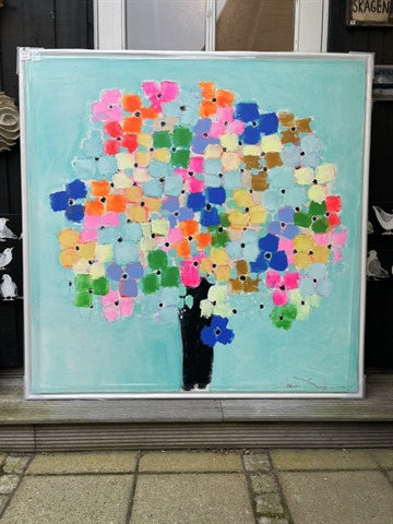 Maleri 135 x135 cm