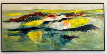Maleri 70 x 150 cm 