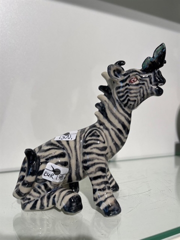 Zebra i keramik 