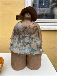 Keramik figur - Farmor Frida
