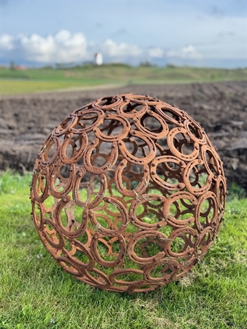 Jernskulptur Ø 80 cm