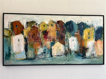 Maleri 70 x 150 cm 