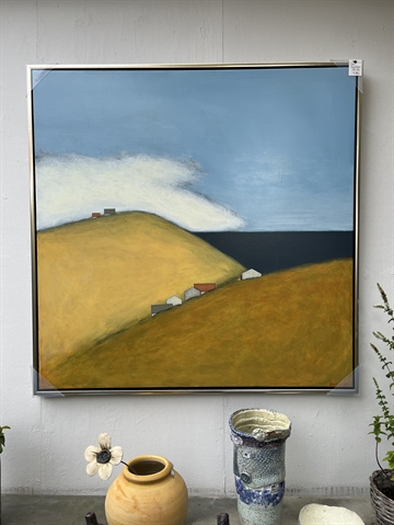 Maleri 100 x 100 cm