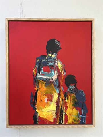 Maleri 40 x 50 cm