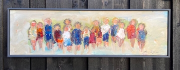 Maleri 20 x 70 cm 