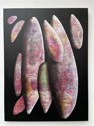 Maleri 80 x 60 cm