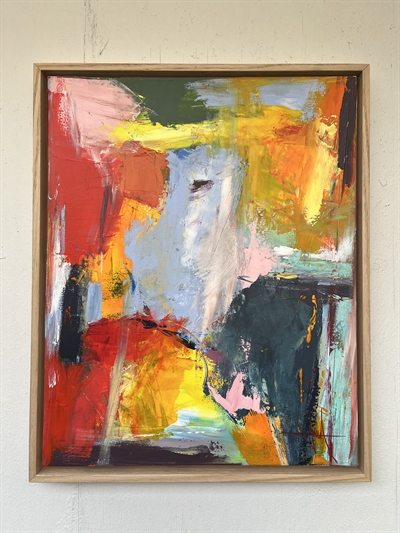 Maleri 40 x 50 cm " Helt uden"