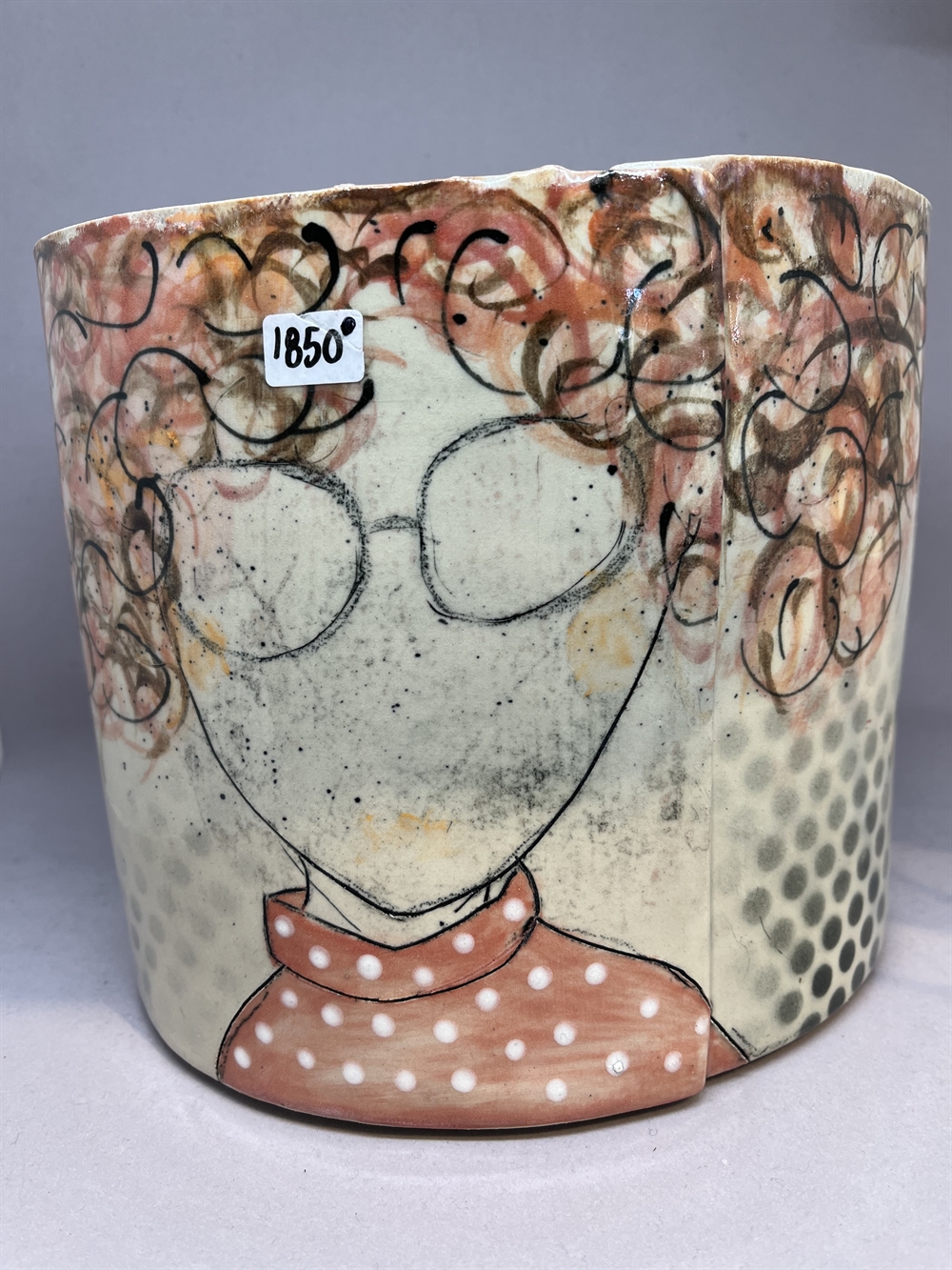 Mod viljen forestille udsættelse Stor keramik krukke af Tina Ferch