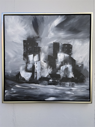 Maleri 60 x 60 cm