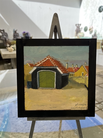 Maleri med Skagen motiv
