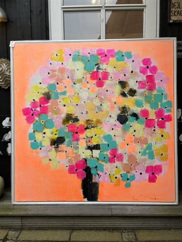 Maleri 135 x135 cm