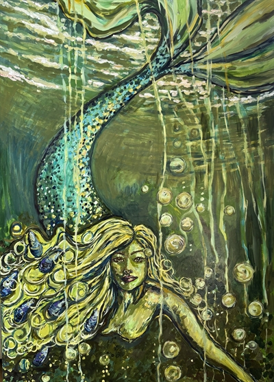 Maleri 140 x 100 cm