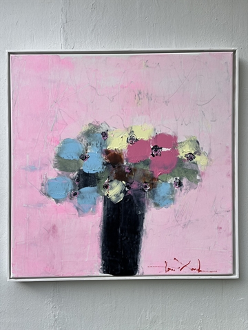Maleri 55 x 55 cm