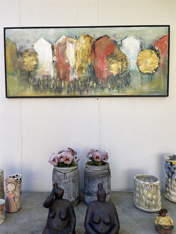 Maleri 50 x 120 cm 