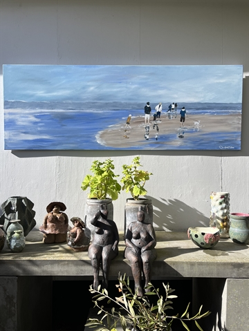 Maleri 60 x 170 cm