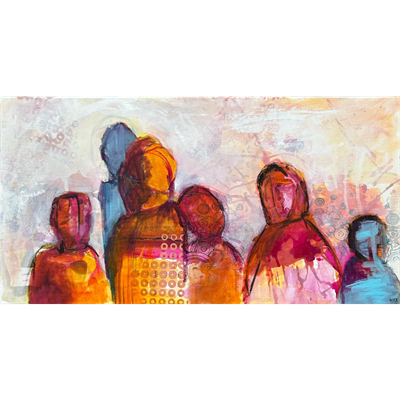 Maleri 50 x 100 cm 