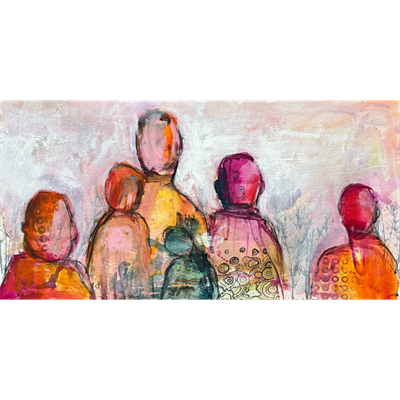Maleri 50 x 100 cm 