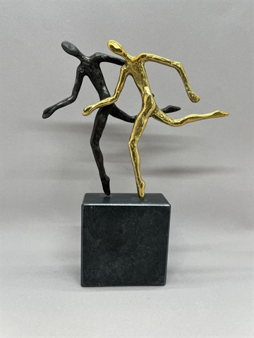 Bronzefigur "Runners"