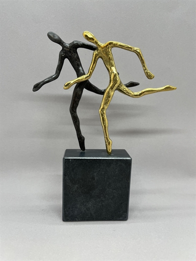 Bronzefigur "Runners"