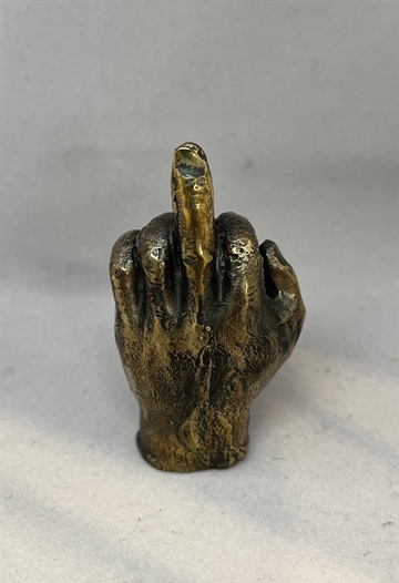 Hånd i bronze 