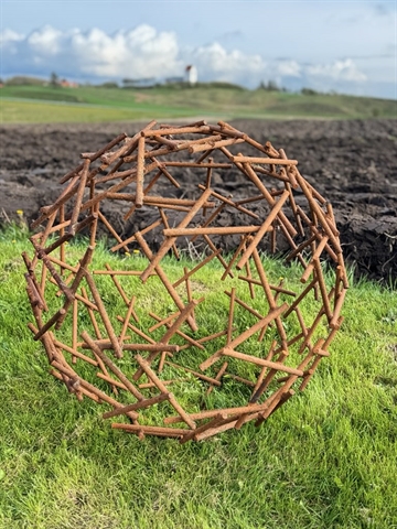 Jernskulptur Ø 80 cm