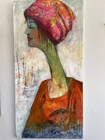 Maleri 100 x 50 cm - Zelda