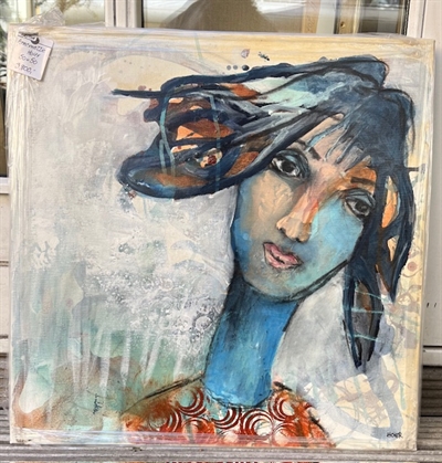 Maleri 50 x 50 cm - Petra